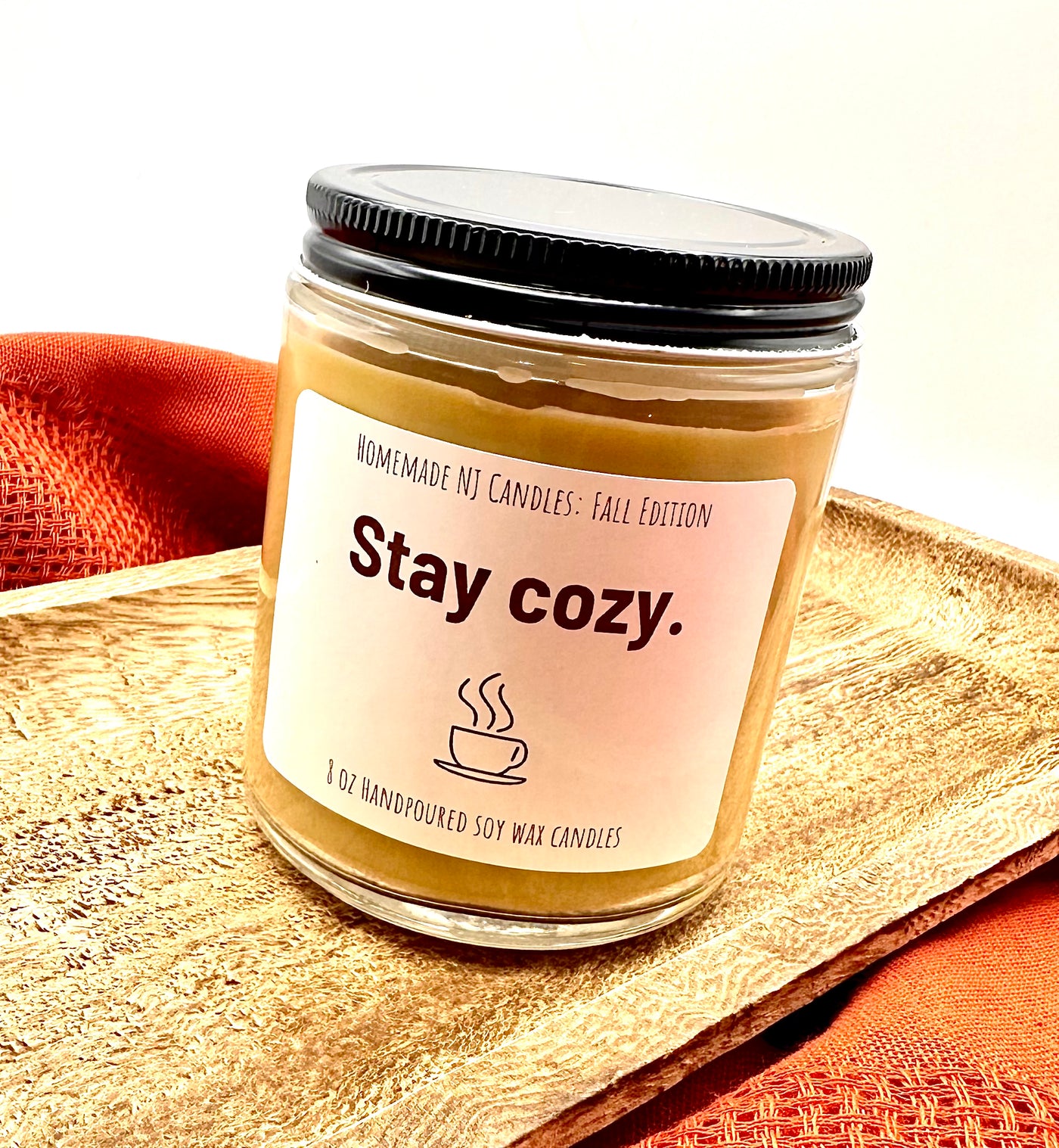 8oz Limited Edition Fall Candle | Stay Cozy.