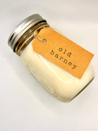 Old Barney-16oz Mason Jar Candle