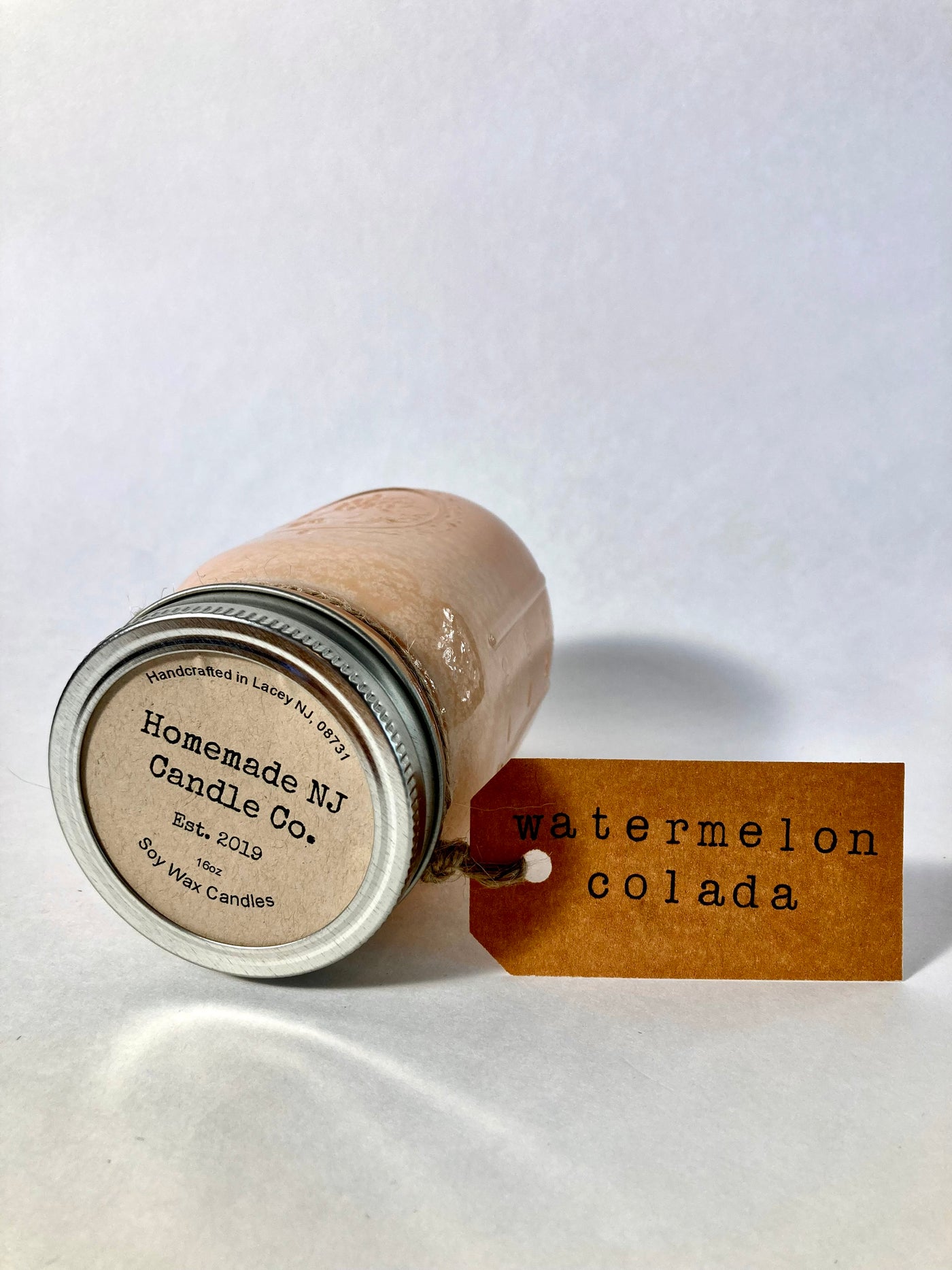 Watermelon Colada - 16 oz. Mason Jar Candle